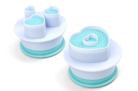 Set 2 cortantes saca bocados CORAZONES